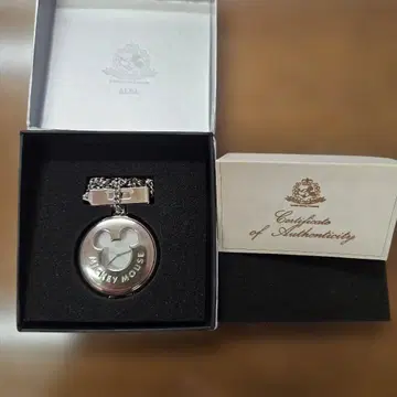 미사용 새상품 ALBA MICKEY MOUSE 회중시계 이번 달 배터리 교체 완료