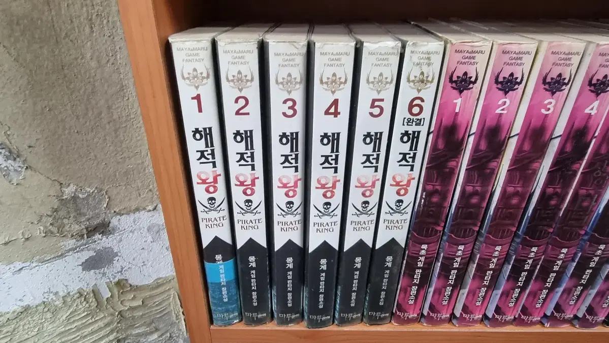해적왕 1-6 완 몽계 게임 판타지 소설