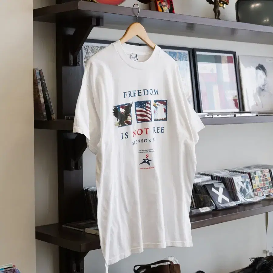 00년대 빈티지 Freedom is not free 2XL 사이즈