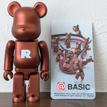 베어브릭 BE@RBRICK BASIC 구리 메달 R