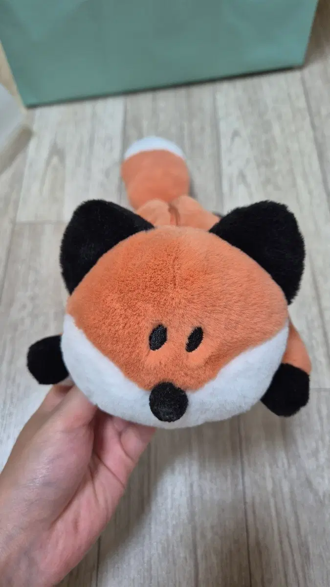 붉은여우 봉제 필통