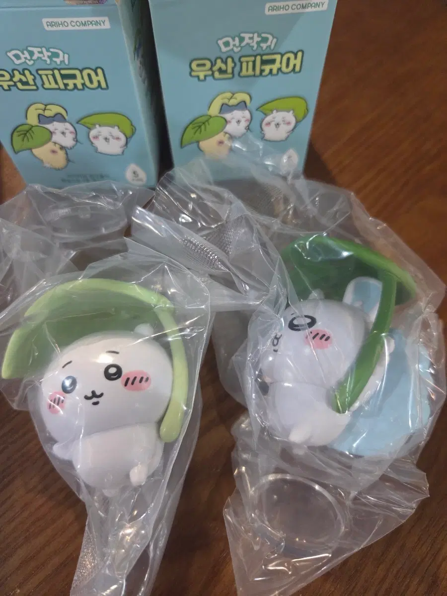 먼작귀 우산 피규어 미개봉 일괄 치이카와 / 모몽가