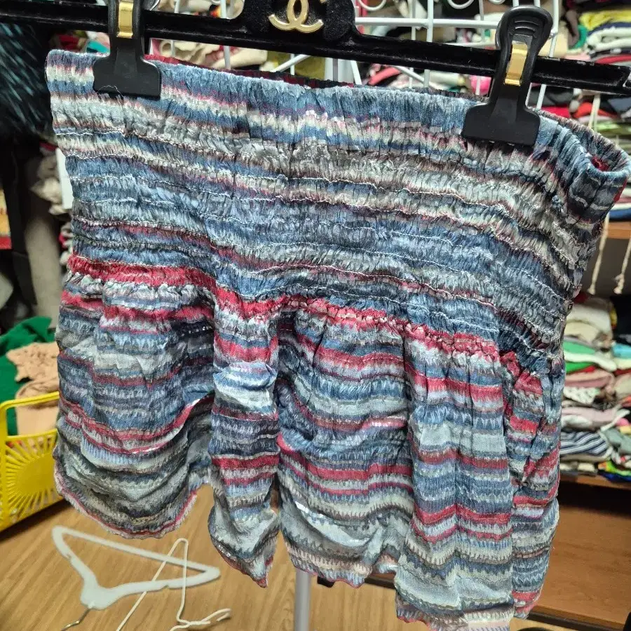 이자벨마랑 실크 미니스커트