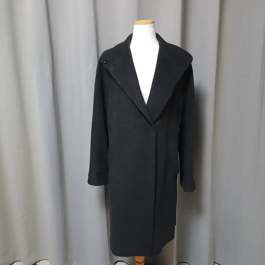 EnC 이앤씨 여성 울 롱코트 85