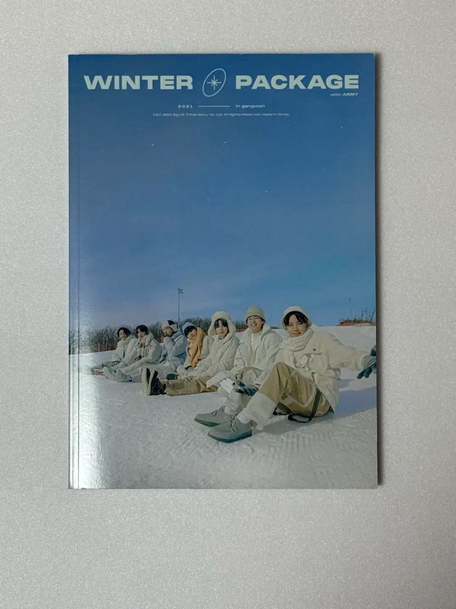 BTS 2021 WINTER PACKAGE 인 강원 포토북 / 올셋 아님