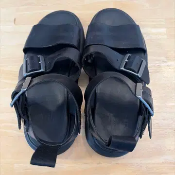 닥터 마틴 가죽 샌들 블랙