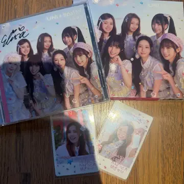 UNIS UNI Sparkle! TYPE-A 엘리시아 사인 포함 CD & 트레이딩 카드