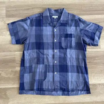 레어 USA제 엔지니어드 가먼츠 camp shirt M 오픈 카라