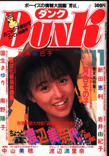 슈에이샤 DUNK 1986년 11월호