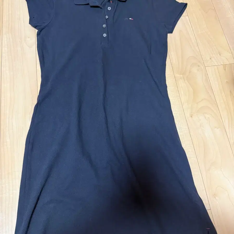 타미힐피거 네이비 카라 원피스
