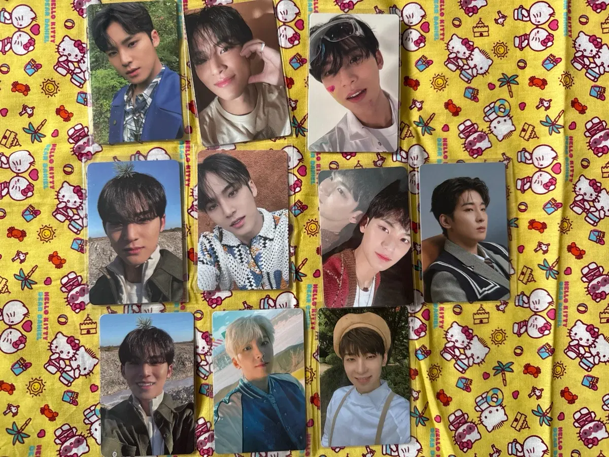 세븐틴 원우 민규 포카 일괄