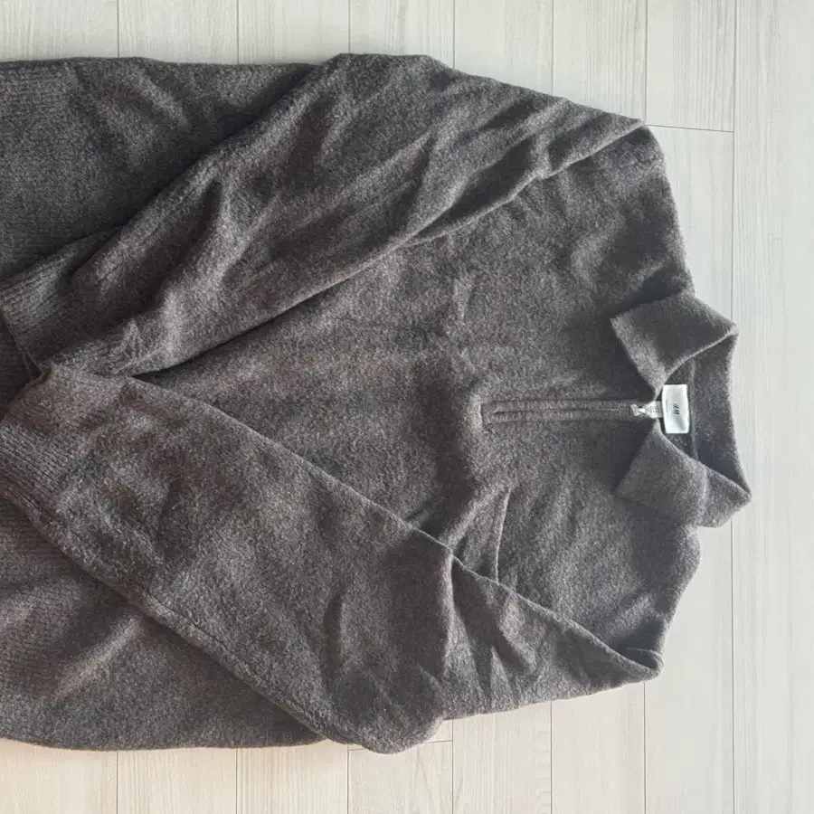 H&M 하프집업 니트