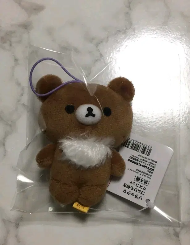 [정품] 리락쿠마 산엑스 차이로이코구마 고전 인형 키링