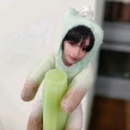엔시티위시 리쿠 병맛 철사 인형 키링 중국 인형