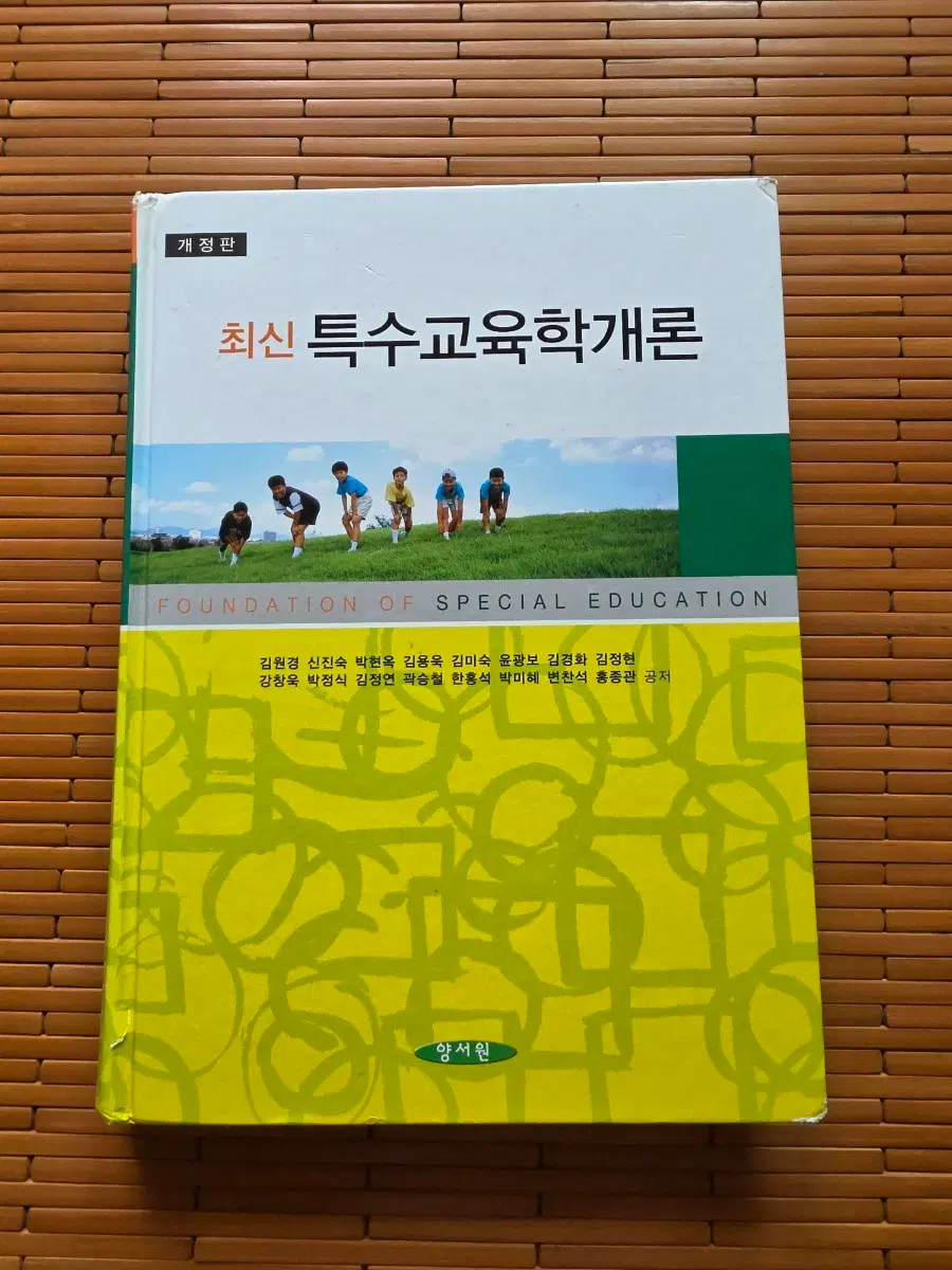 특수교육학개론 개정판 양서원