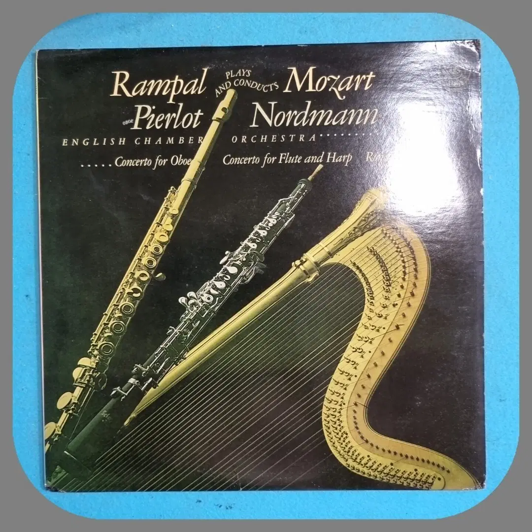 모차르트 잉글리쉬 챔버 오케스트라 램팔 피얼로트 LP NM/NM