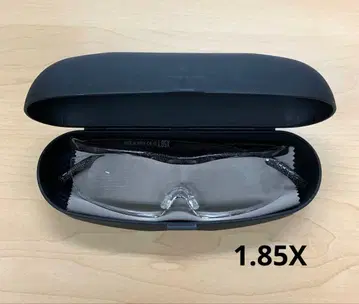 미사용 새상품 하즈키 루페 라지 1.85X 블랙 그레이