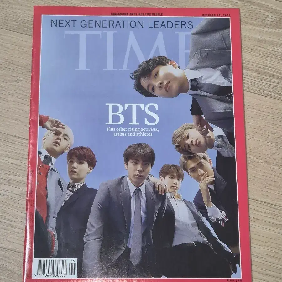 BTS TIME 타임지 2018년