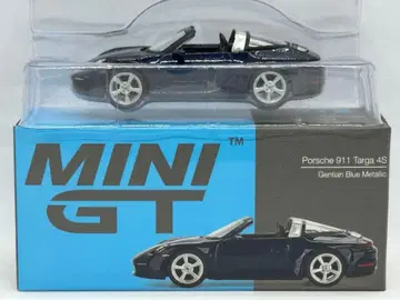 MINI GT 1/64 포르쉐 911 타르가 4S 겐치안 블루