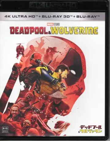 외국 영화 4KUHD/Blu-ray 데드풀&울버린 4KUHD+3D+Blu-ray