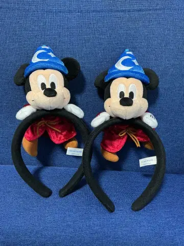 디즈니 마법사 미키 머리띠 2개 세트