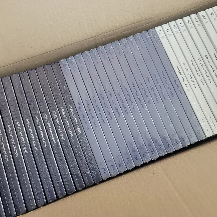 60세트) 에이티즈 골든아워4 미개봉 일반반 포토북 앨범 ateez unopened album