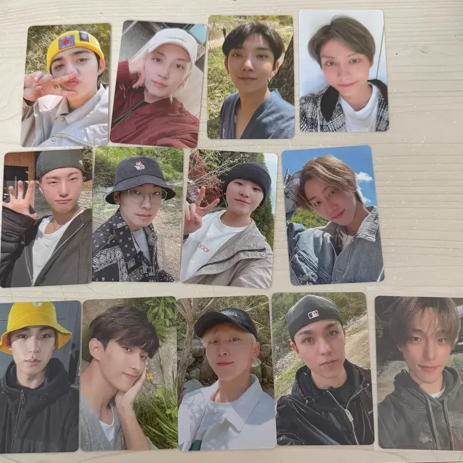 세븐틴 인더숲 포토카드 일괄