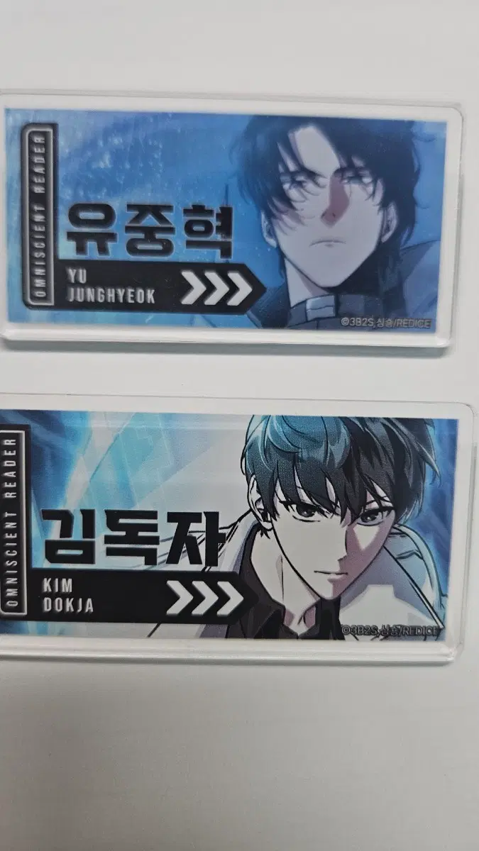 원가이하) 전지적독자시점 전독시 유중혁 김독자 명찰