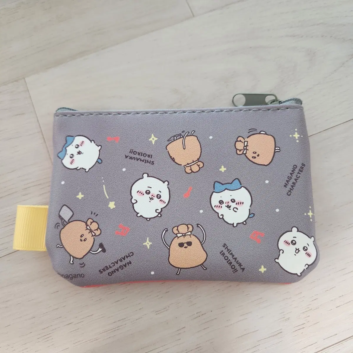 [미사용]나가노 치이카와 하치와레 농담곰 모치킨 유부주머니 카드지갑 판매