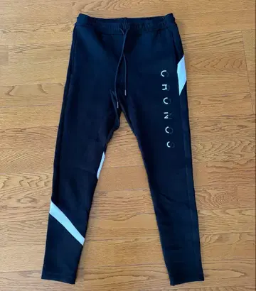 CRONOS 조거 팬츠 블랙 S 사이즈