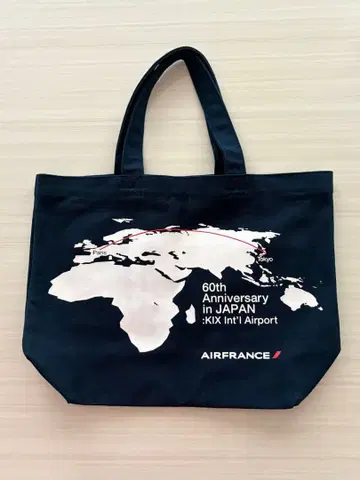 AIR FRANCE 60주년 기념 토트백