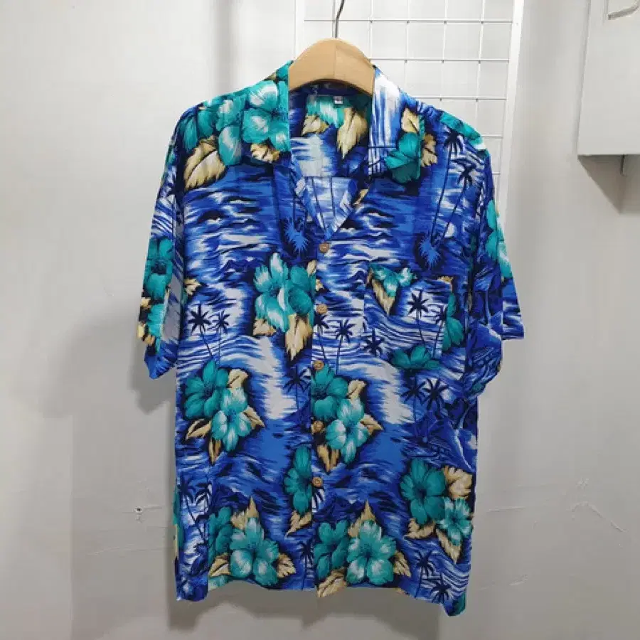 USA 하와이안 반팔셔츠 (L~XL)#1043