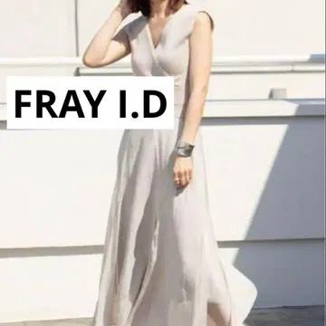 FRAY I.D 프레이 아이디 카슈쿨 리브 니트 콤비 원피스