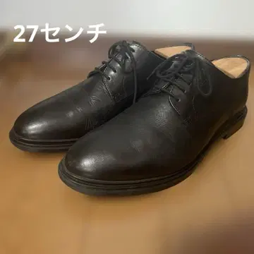 [ 인기 ] GU 지유 리얼 가죽 더비 슈즈 블랙 27cm 완판템