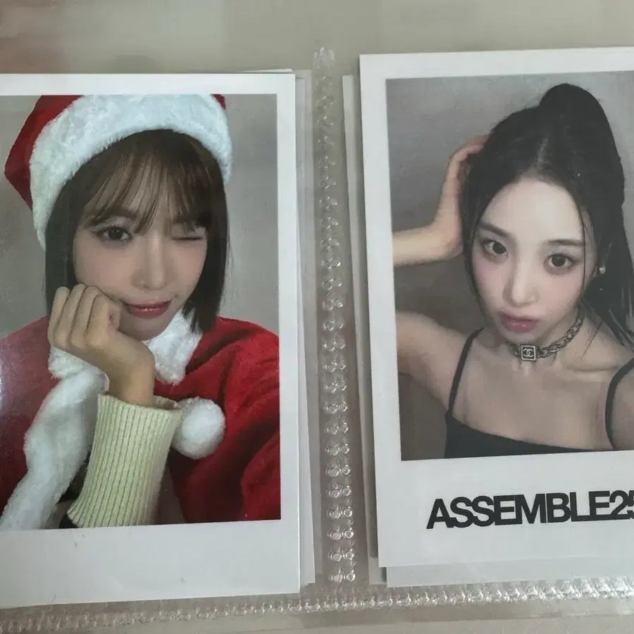 트리플에스 어셈블25 미공포 포토카드 assemble25 앨범 VV 지연 니엔