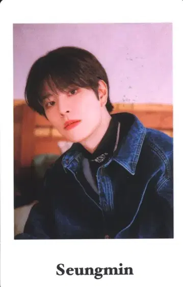 StrayKids THE SOUND 승민 트레이딩 카드 폴라풍 2