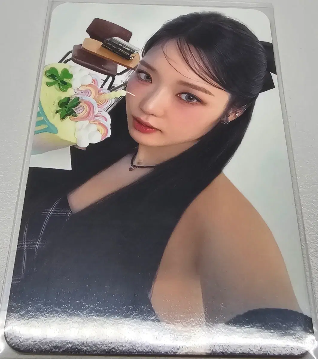 프로미스나인 생일박스 지선 포카