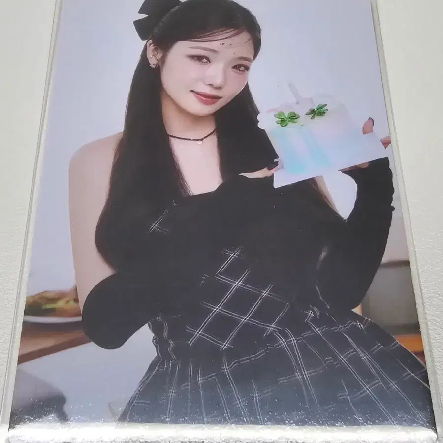 프로미스나인 생일박스 지선 포카
