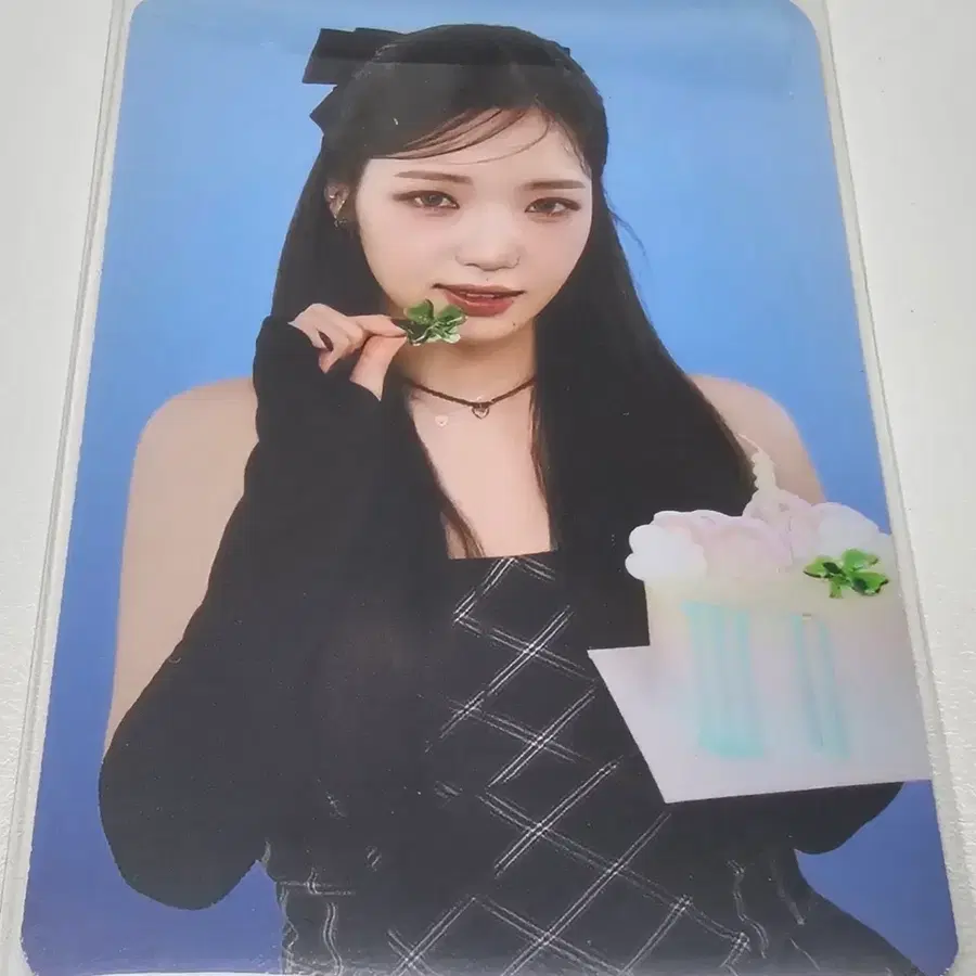 프로미스나인 생일박스 지선 포카