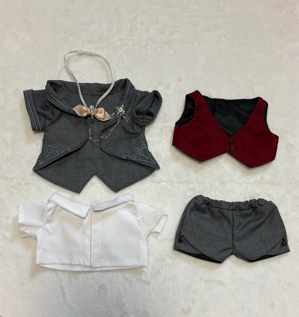 타임시티 전망대 옷장 솜옷 무속성 떨옷 인형옷 20cm 원가 이하 급처