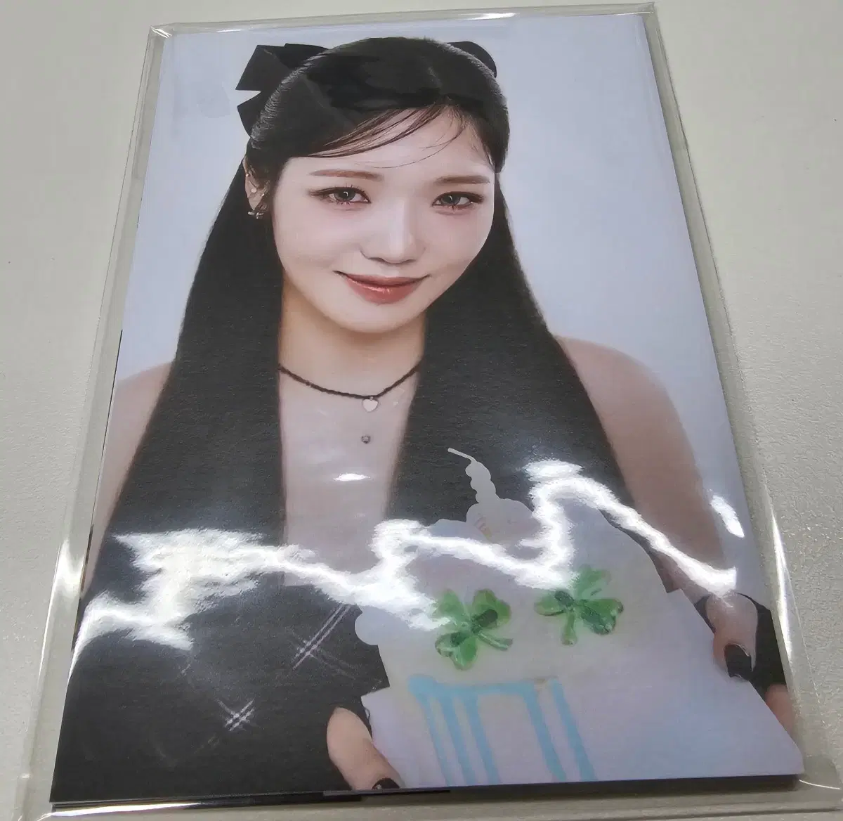 프로미스나인 생일박스 지선 엽서