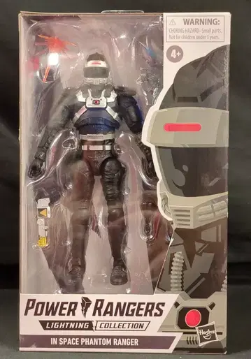 HASBRO LIGHTNING COLLECTION POWER RANGERS IN SPACE IN SPACE PHANTOM RANGER