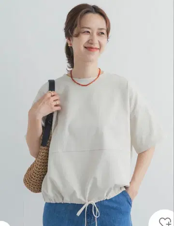 URBAN RESEARCH DOORS 밑단 드로스트 풀오버 이번 시즌