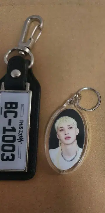 Stray Kids THIS&THAT TRUCK 키링 방찬