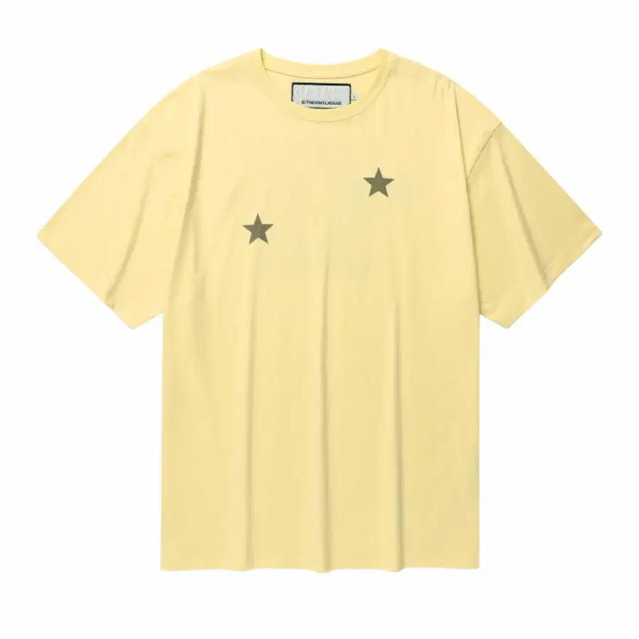 Star tee yellow
