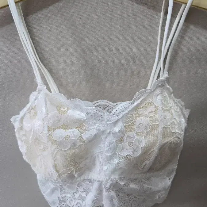 레이스 브라렛 화이트S