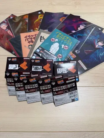 제일복권 NARUTO 돌풍전 이어지는 불의 의지 굿즈 모음
