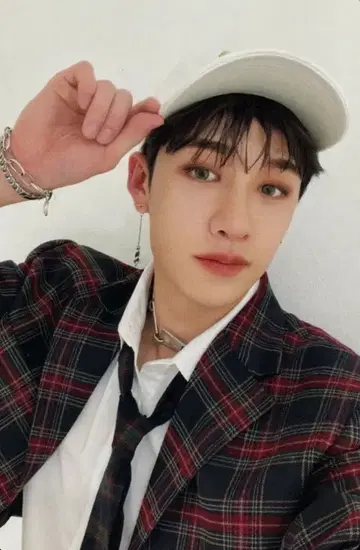 StrayKids Christmas EveL BangChan 트레이딩 카드 화이트