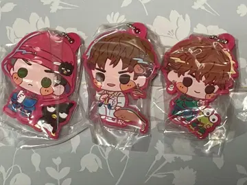 러버 키링 3종 세트