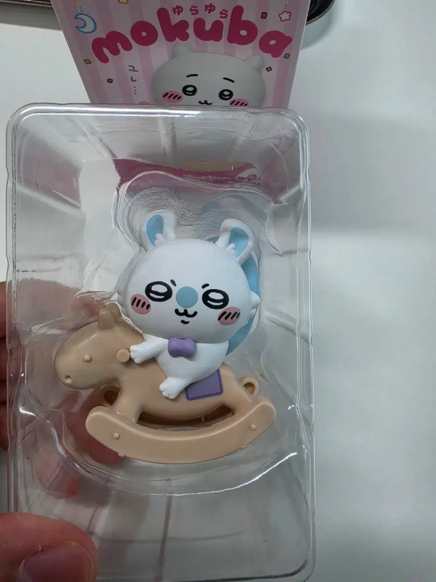 [네고X] 먼작귀 치이카와 흔들목마 타는 모몽가 피규어